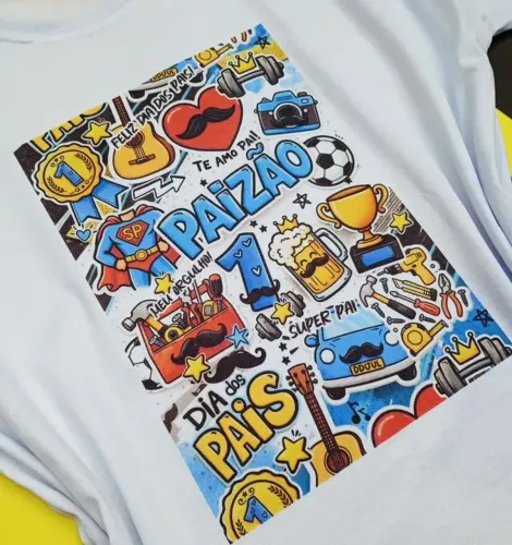 Camiseta Branca Personalizada 