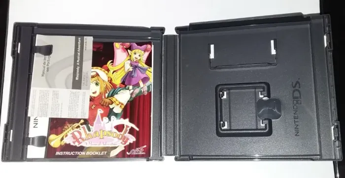 Estojo Nintendo ds Rhapsody: A Musical Adventure Original Rhapsody S/ o jogo
