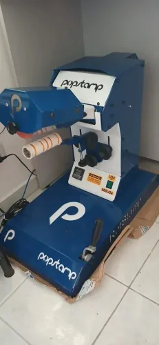 Máquina Transfer Giro 360° Popstamp Rotstamp Turbo - Alta Produção (120 pçs/h)