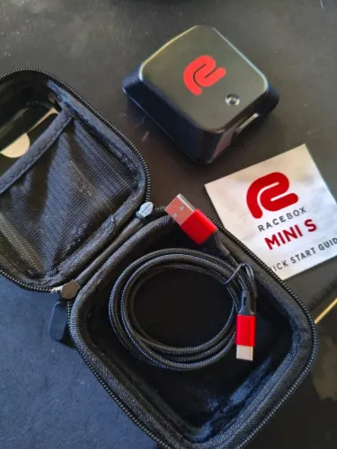 RaceBox Mini S - Cronômetro de Pista (Lap Timer) e Medidor de Desempenho (GPS 25Hz)