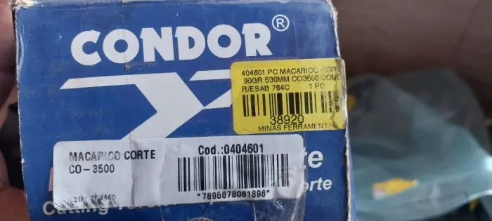 Maçarico de corte 3500 condor Novo na caixa