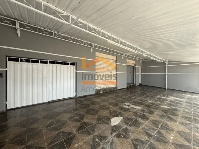 Salão comercial e casa para venda e locação