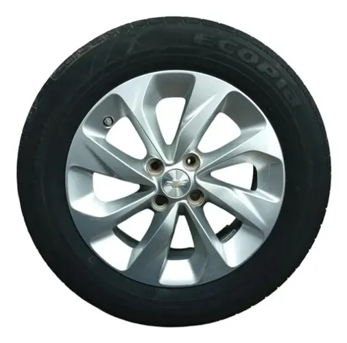 Roda Boa Pneu Meia Vida Chevrolet Onix 1.0 Aut 2020  Cinza