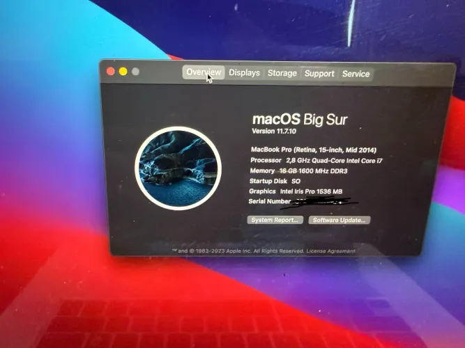 MacBook Pro Retina 15 Mid 2014 i7 | 16GB RAM | SSD 1TB