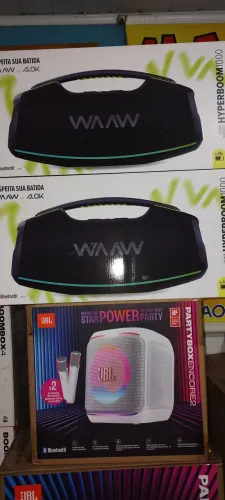 Boombox waaw alok lacrada zero bala apenas 1.299 reais