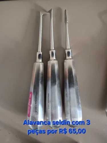 Kit com 3 alavancas Seldin Milenium