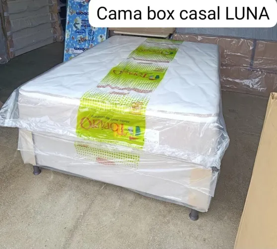 Cama box casal molas ensacadas entrega grátis