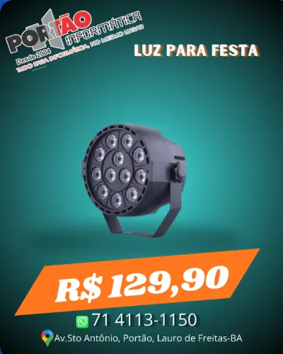 Luz para festa