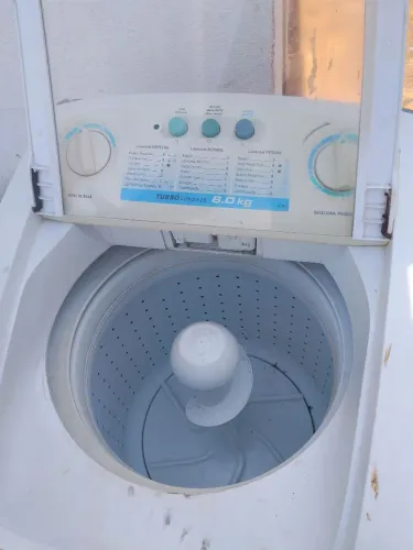Máquina só está centrifucando