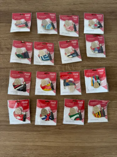 16 Pins Coca Cola Rio 2016