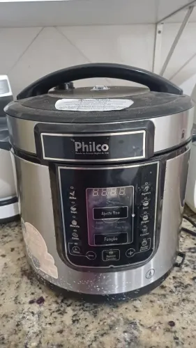 Panela de Pressão Digital Philco 6L Inox (Para Conserto ou Peças)