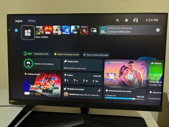 Monitor LG gamer Nvidia 180hz