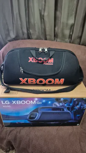 Caixa de som Bluetooth Lg 120w RGB com bolsa