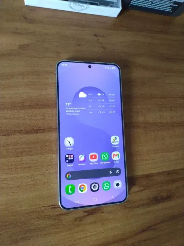 Samsung S25+ Plus 12GB 256GB na Caixa + 3 Capas e Película de Vidro