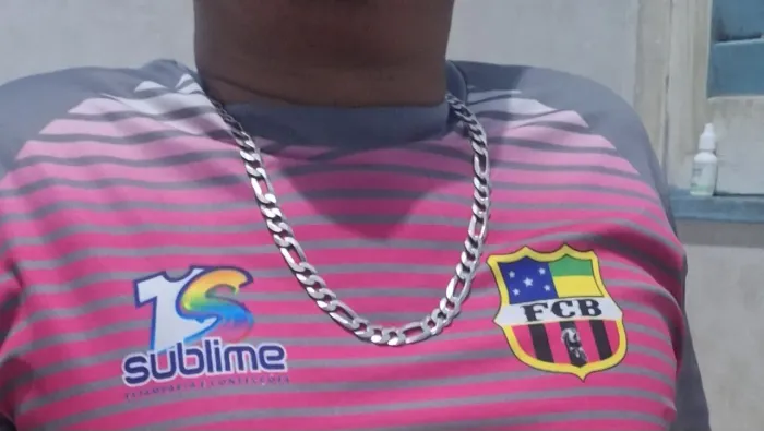 Corrente Cordão Masculina Prata Maciça
