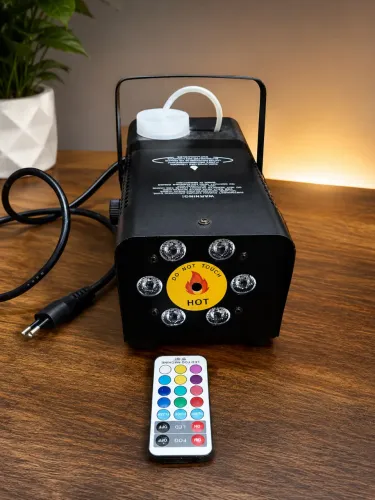 Máquina de fumaça com controle remoto - 600w - 110v - para festas 
