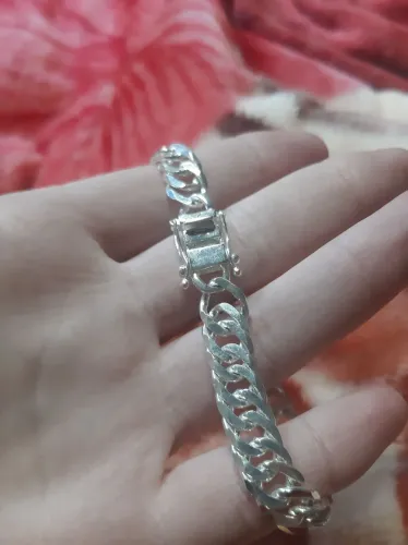 Pulseira prata 925 11mm