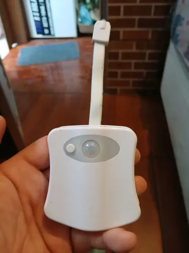 Luz noturna para vaso sanitario