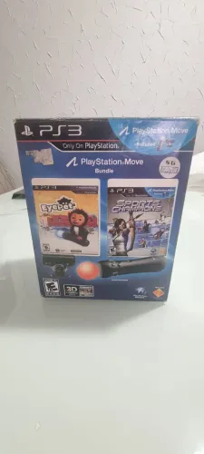 Kit ps3 move completo na caixa
