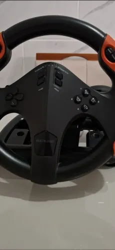 VOLANTE GAMER MULTILASER MULTIPLATAFORMAS