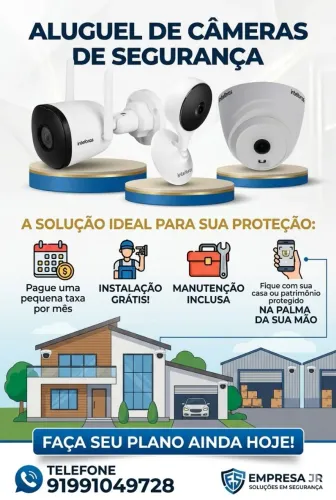 ALUGUEL DE CÂMERA DE SEGURANÇA 
