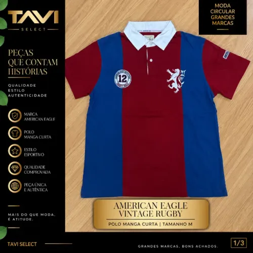 Polo American Eagle Vintage Rugby