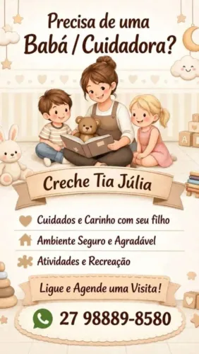 Sou baba cuido na minha casa