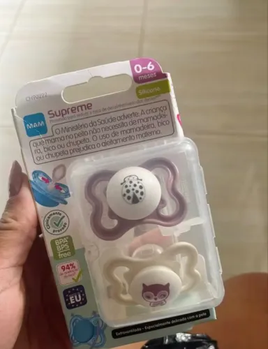 CHUPETA MAM DUPLA DE 0 A +6