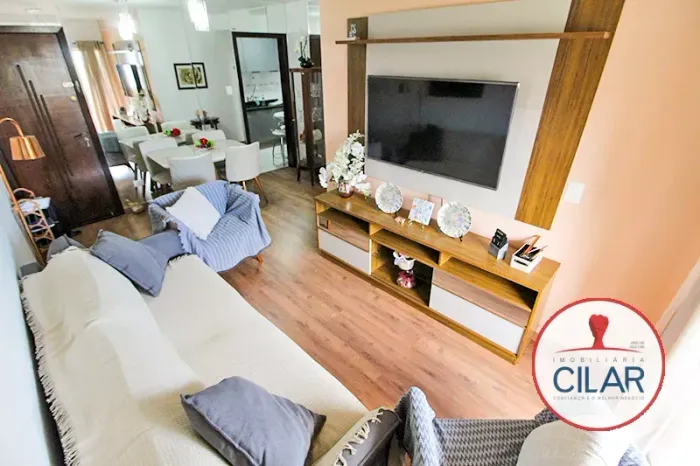 Imobiliária Cilar Vende Apartamento 3 Quartos com 110,95m² na Água Verde Ref. 100801.001-C