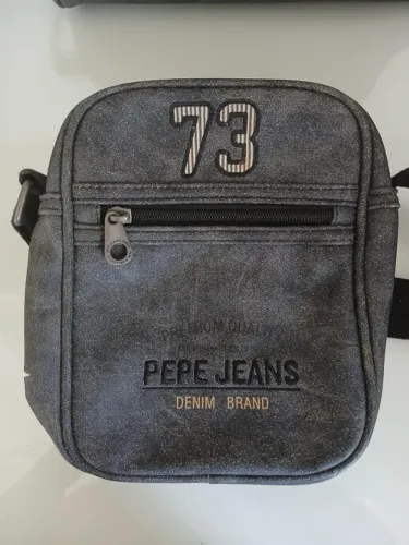 Kit Pepe Jeans London - Shoulder Bag + Nécessaire Grafite