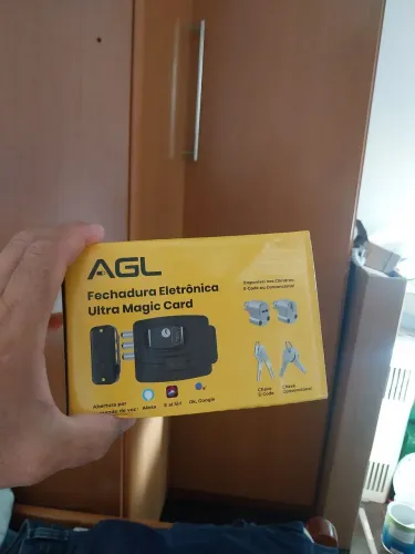 Fechadura eletrônica agl ultra magic card