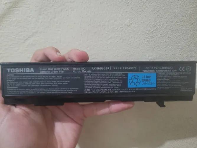 Bateria notebook toshiba pa3399u-2bas