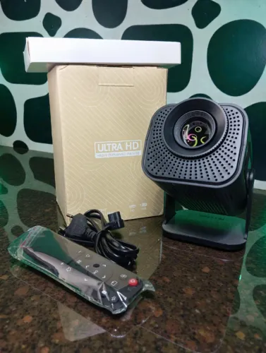 Projetor Hy320 Portátil Wifi Youtube Netflix - Com Som Embutido! NOVO