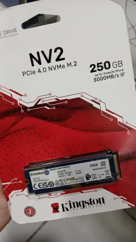 SSD NV2 Kingston 250Gb (Novo)