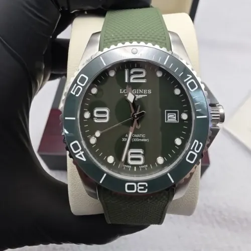 Relógio Longines Hydro Conquest Automático Verde Masculino