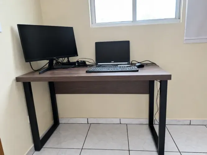MESA ESCRIVANINHA ESTILO INDUSTRIAL