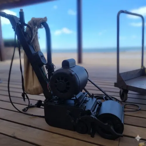 Máquina de lixamento de piso
