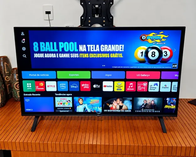 TV LG 4K UHD Smart - Seminova - Oportunidade