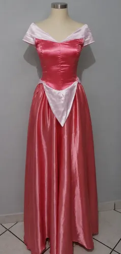Vestido Princesa Aurora (Bela Adormecida)