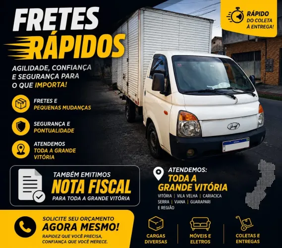 Fretes Rápidos - Grande Vitoria