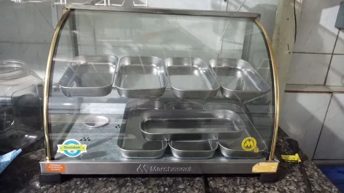 Estufa de salgados para manter seus salgados quentinhos