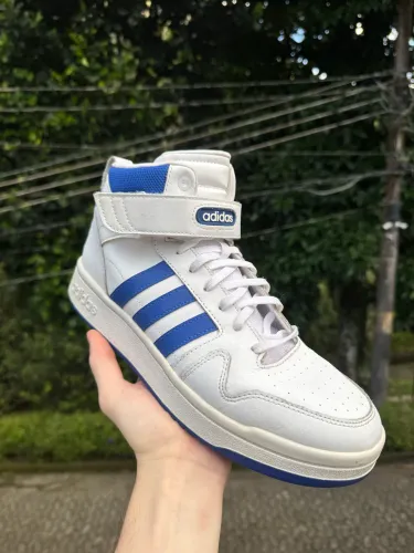 adidas Postmove Mid White Royal Blue