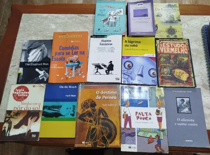 Lote de livros