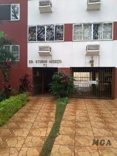 Kitnet com 1 dormitório para alugar, 46 m² por R$ 1.536,00/mês - Edifício Studio Iguaçu -
