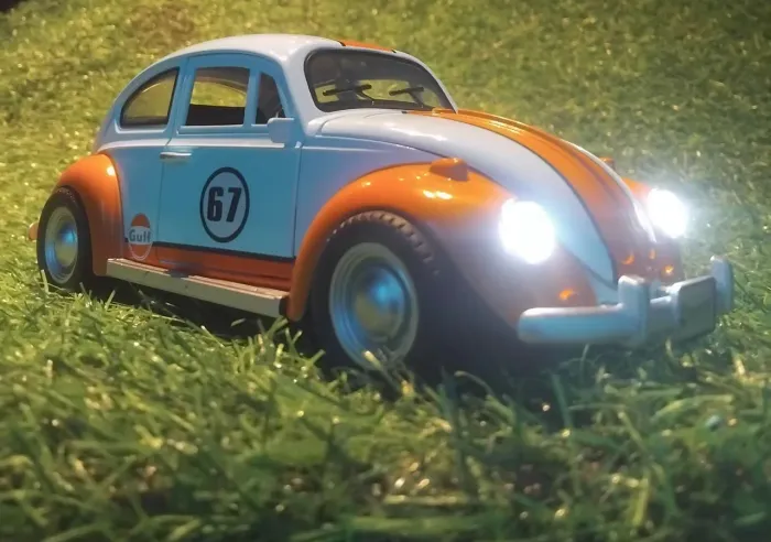 Miniatura Volkswagen fusca 67 escala 1:18