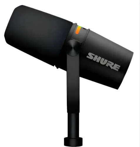 Microfone Shure MV7 Plus Profissional