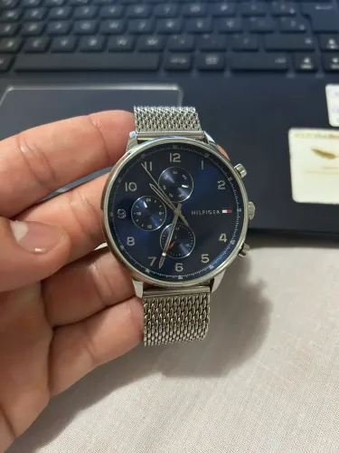 Relógio Tommu Hilfiger Leonardo Orig Silver Blue