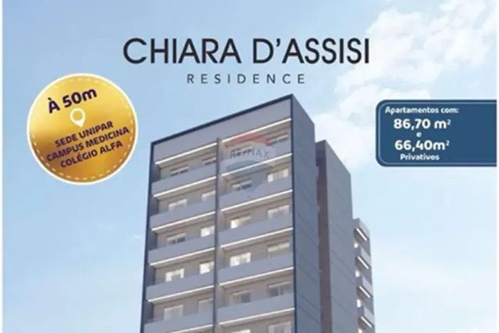 Apartamento Moderno e Confortável em Umuarama. Investimento!
