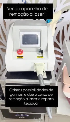 Laser para remoção de tatuagens 