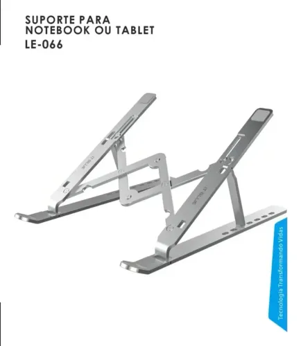 Suporte de alumínio para notebook R$35.00